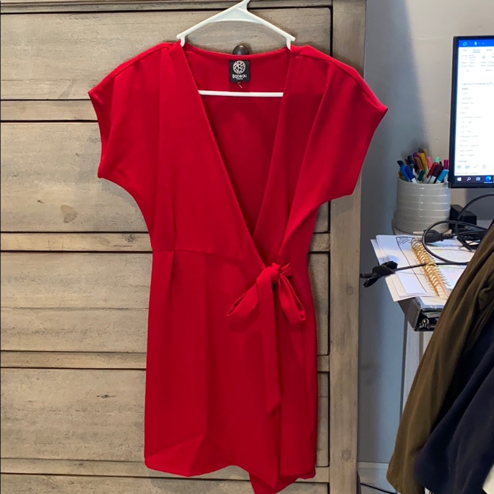 Red dress